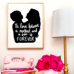 Mother and Son - Love Is Forever SVG