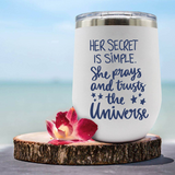 She Prays and Trust the Universe - Business woman SVG