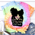 Mother Daughter - I Love You to The Moon and Back SVG