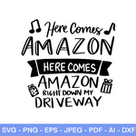 Here Comes Amazon SVG