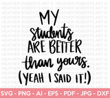 My Students are Better SVG