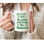 She Prays and Trust the Universe - Business woman SVG