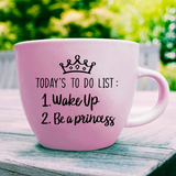 Princess To Do List SVG