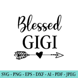 Blessed Gigi SVG