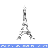 Eiffel Tower SVG