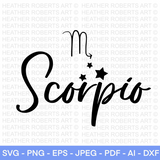 Scorpio Zodiac Sign SVG