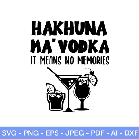 Hakhuna Matata SVG