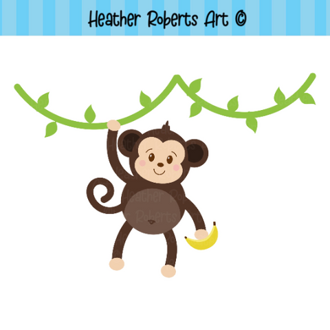 Monkey Single Clipart