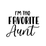 Favorite Aunt SVG