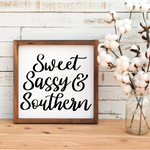 Sweet Sassy and Southern SVG