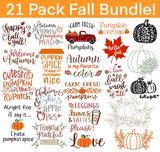 Fall SVG Bundle