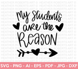 My Students Are the Reason SVG