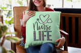 Nurse Life Leopard Sublimation PNG