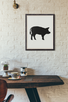 Pig Silhouette SVG