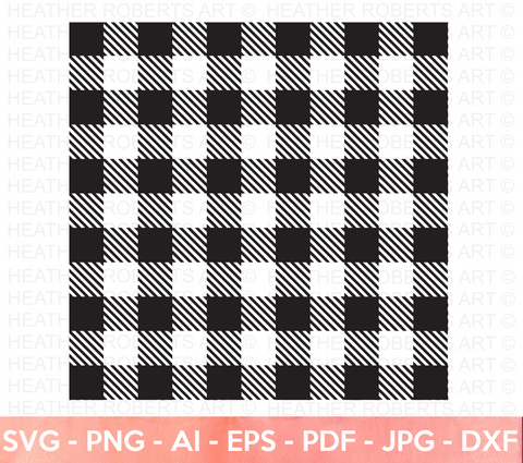 Buffalo Plaid SVG